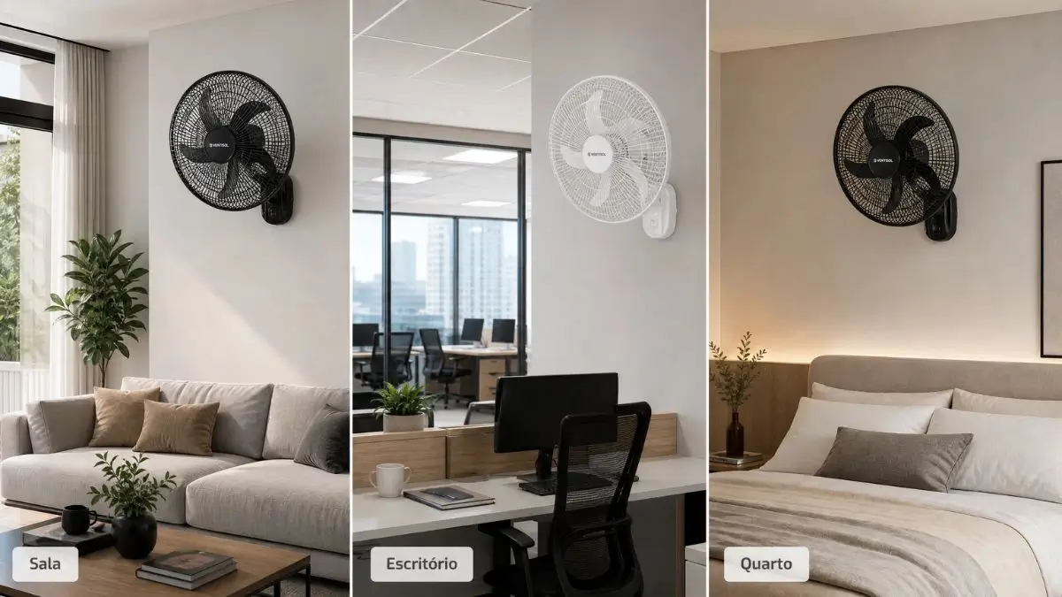 Melhor Ventilador de Parede em 2026: Top 7 Modelos Potentes
