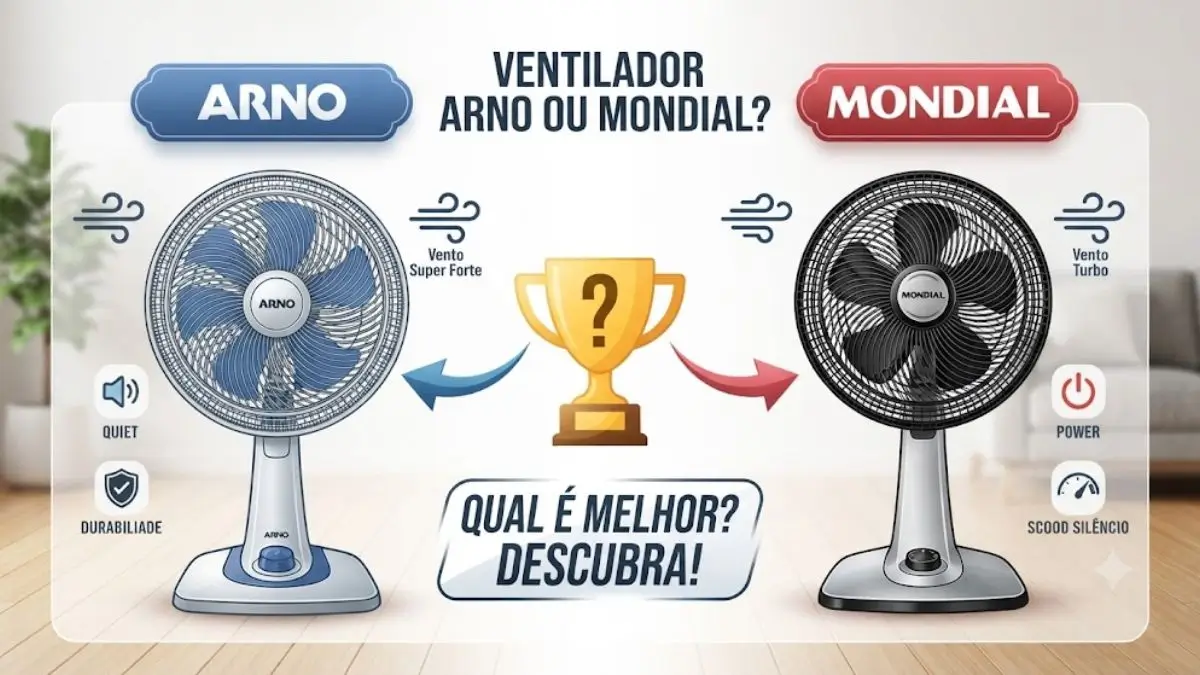 Ventilador Arno ou Mondial, qual é melhor Descubra!