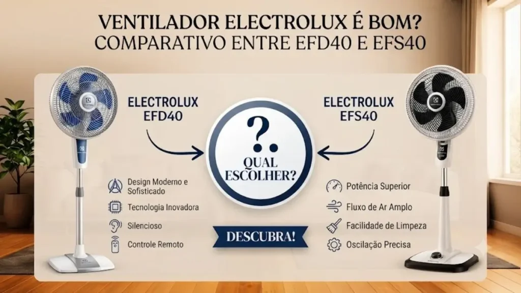 Ventilador Electrolux é Bom? Comparativo entre EFD40 e EFS40