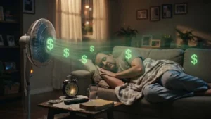 Ventilador ligado a noite toda Quanto isso realmente aumenta a conta de luz